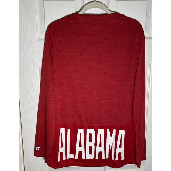 Alabama Crimson Tide Long Sleeve Russell L Large University Collegiate Shirt - Picture 2 of 9